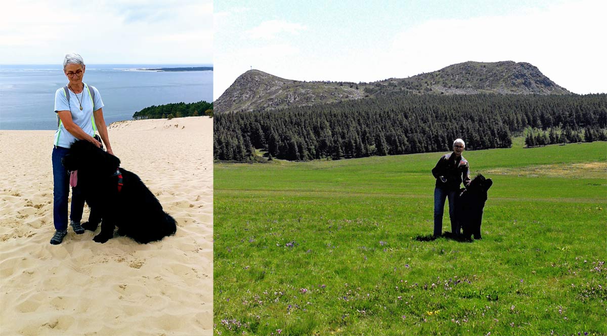 Gulliver sur la dune du Pilat et au Mont Mézenc